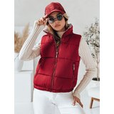DStreet Kamizelka damska pikowana URBANELLE bordowa | Shoptok.si
