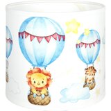 Brilagi Univerzalni abažur BOBO E27, prečnik 15 cm, beo/životinjice Cene