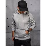 DStreet Men's light gray sweatshirt BX5514 | Shoptok.si