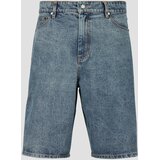 Daily Paper Kratke hlače & Bermuda COMPACT SHIELD EMBROIDERY DENIM SHORTS Modra Cene