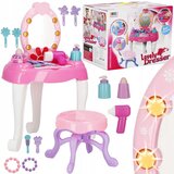 springos VELIKA TOALETNA MIZICA ZA DEKLICKO, KOMPLET DODATKOV OGLEDALO SVETILKE TABURE 19v1, (21629992) | Shoptok.si