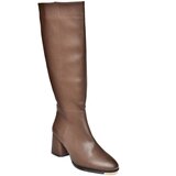 Fox Shoes Brown Women's Low Heeled Daily Boots | Shoptok.si