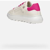 Geox White Girls Puffypop Sneakers - Girls | Shoptok.si