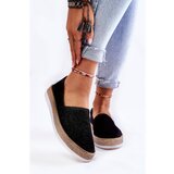 Big Star Women's Sneakers Slip On Big Star KK276008 Black Cijene