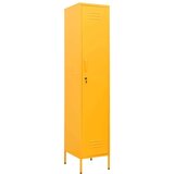 vidaXL Ormarić s ključem boja senfa 35 x 46 x 180 cm čelični | shoptok.hr