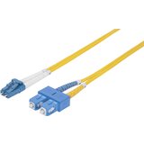 Intellinet 472050 steklena vlakna optična vlakna priključni kabel [1x LC-vtič - 1x moški konektor SC] 9/125 µ Singlemode OS2 3.00 m, (20435262) Cene