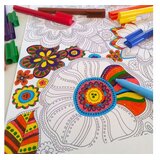 WALLXPERT MANDALA91 Bela i Crna Dekorativna Platna | Eponuda.com
