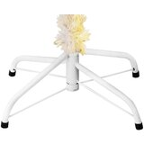  Umjetno božićno drvce s obojenim vrhovima bijelo 150 cm PVC | shoptok.hr