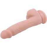 DREAMTOYS Mr. Dixx 7.6 - vakuumska čašica, dildo za testise - prirodni (19,5 cm) | shoptok.hr