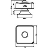 Wiz - senzor pokreta 1xLR6 wi-fi | Eponuda.com
