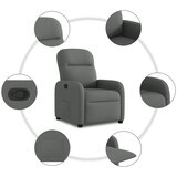  Naslonjač od tkanine tamnosivi | shoptok.hr
