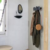 Spinder Design Črn kovinski stenski obešalnik Tumulo – | Shoptok.si