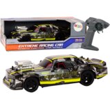  Auto na daljinsko upravljanje 1:16 Rubber Drift -crno/žuti | Shoptok.si