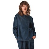 SKFK Shirt Lantz-Gots - Raw Denim Plava Cijene