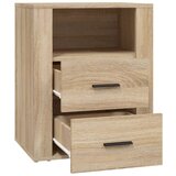  Nočna omarica sonoma hrast 50x36x60 cm inženirski les, (20602386) | Shoptok.si