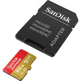 San Disk Extreme microSDXC 512GB + SD Adapter 190MB/s & 130MB/s A2 C10 V30 UHS-I U3 | Shoptok.si