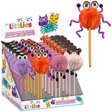 Luna Luna: Pom-Pom kemični svinčnik z motivom živali v štirih različicah 1 kos | Shoptok.si