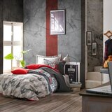 DEKOR DOM Set posteljine Single CB Rock, 140x200cm, Sivi Cene