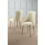 Hanah home Newa set stolica, 46x94x46 cm, 6 dijelova, srebrno-krem boja | Eponuda.ba