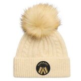 Superdry pletena ženska pom-pom kapa Cene