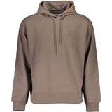 Calvin Klein SWEATSHIRT WITHOUT ZIP MAN BROWN Cene
