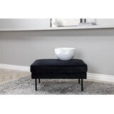 Venture Home tabure Zoom 64 × 47 × 85 cm, crna | shoptok.hr