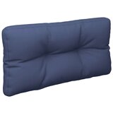  Blazina za kavč iz palet mornarsko modra 80x40x12 cm blago | Shoptok.si