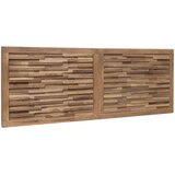  Uzglavlje Zidne Prirodna 140 cm Čvrsto teak drvo | shoptok.hr