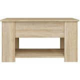  Stolić za kavu boja hrasta 79 x 49 x 41 cm konstruirano drvo | shoptok.hr