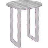vidaXL Nepremična površina Siva sonoma 80 x 80 x 1.5 cm | Shoptok.si