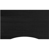 vidaXL Delovna miza temno rjava 100x60x81,5 cm trdna hrastovina | Shoptok.si