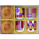 Easy Life geometric art 8v1 set skodelic za kavo | Shoptok.si
