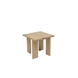 Pomoćni stol od punog hrasta 40x40 cm Oy –