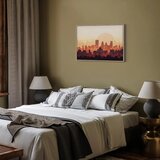  Slika - Heat of the City (1 Part) Wide 60x40 U prirodnom drvenom okviru | shoptok.hr