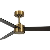  Lucci air 21610549- LED prigušiva ventilator CLIMATE 12W/230V wenge/zlatna + daljinski upravljač | Eponuda.com