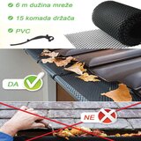 Microcer mreža pvc za oluke 16x600cm Cene
