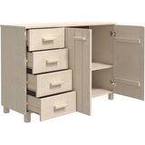  Komoda HAMAR boja meda 113 x 40 x 80 cm od masivne borovine | shoptok.hr
