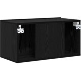 vidaXL Set TV ormarića Crni hrast Konstruirano drvo Mali TV ormarić | shoptok.hr