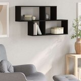 vidaXL Zidna polica crna 100x20x53 cm od konstruiranog drva | shoptok.hr