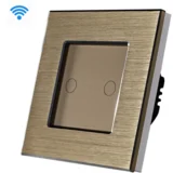 2G wi-fi pametni prekidači al zlatni (wifi touch switch)