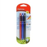Optima Gel olovka Soft Touch, 0.7 mm, 3 komada | shoptok.hr