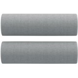  3-dijelni set sofa s jastucima svjetlosivi od tkanine | shoptok.hr