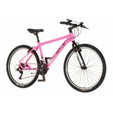 Visitor bicikl radiance 26" roze crni Cene
