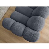 Bobochic Paris Temno siva sedežna garnitura iz tkanine bouclé 232 cm Hippolyte – | Shoptok.si