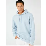 Koton Sweatshirt - Blue - Regular fit