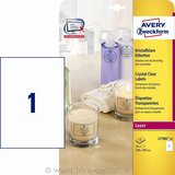 Avery Zweckform Prozorne etikete 210 x 297 mm | Shoptok.si