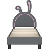  Okvir kreveta za malu djecu s naslonom Svijetlo siva | shoptok.hr