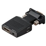 Fast Asia Adapter-konvertor VGA (M) - HDMI (Ž) plug in | Eponuda.com