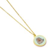 Pusheen Ogrlica - pizza, plavi emajl i pozlata | shoptok.hr