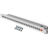 Patch panel za 24 modula RJ45 za rek 19 inca,beli | Eponuda.com